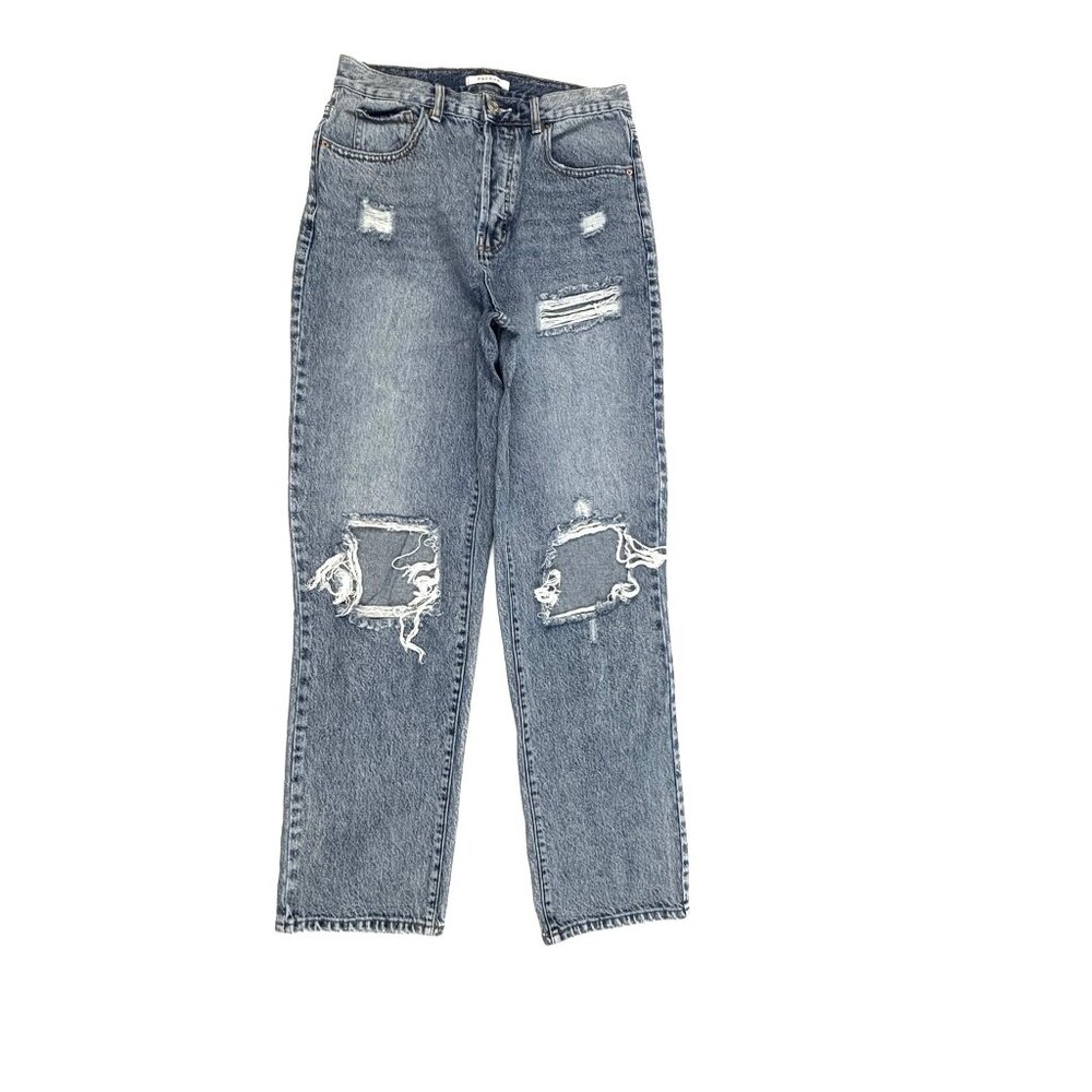 PacSun Dad Jean Distressed Women's size 28 Medium Blue Denim Jeans